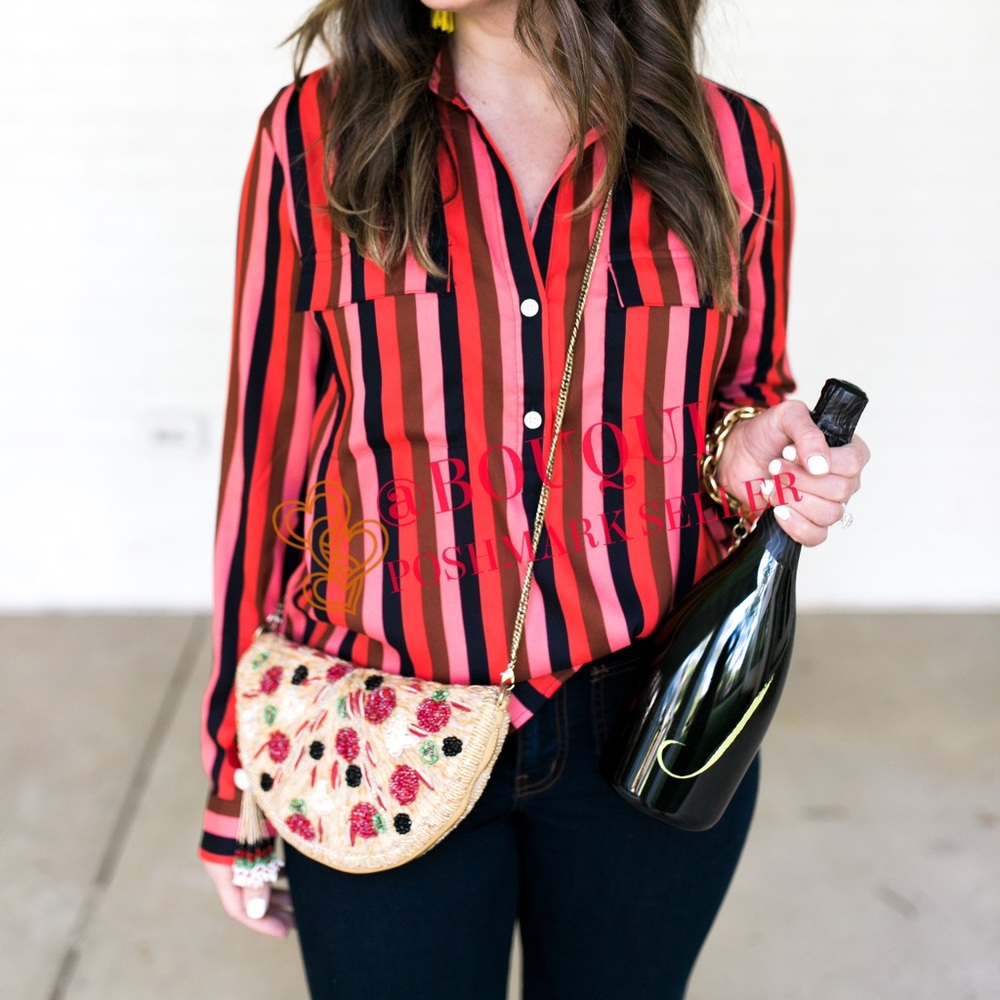 BLOGGERS FAV ZARA CHAIN STRAPS CROSSBODY PIZZA BAG - Picture 13 of 13